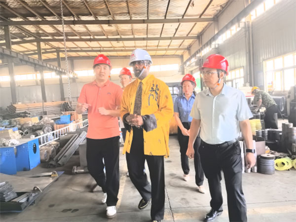 跨國界，筑橋梁丨熱烈歡迎非洲客戶到高飛股份參觀考察